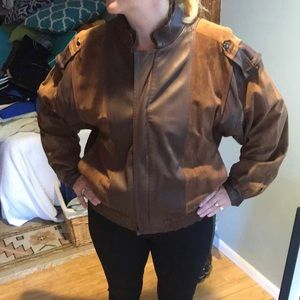 Vintage Italian Leather/Suede Jacket